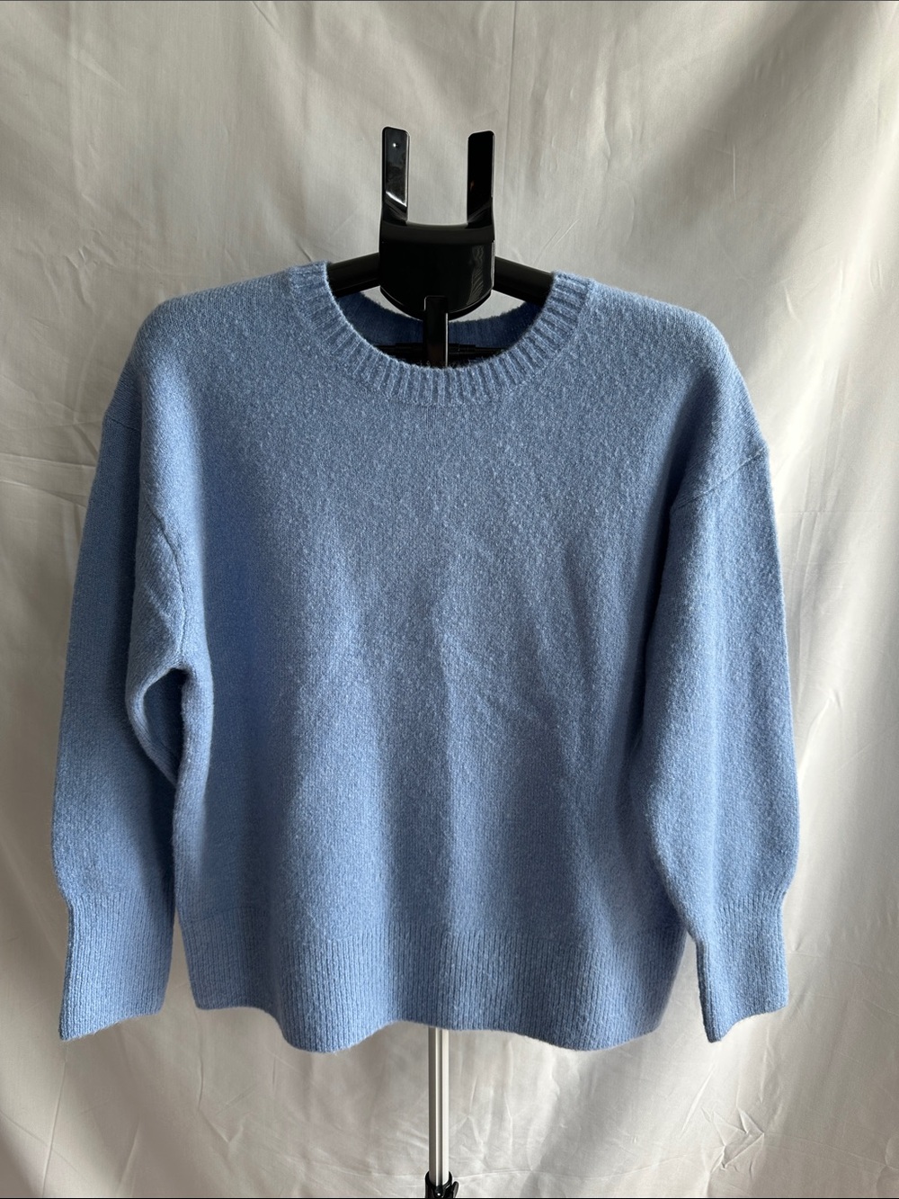 J. Crew Powder Blue Knit Crewneck Sweater
